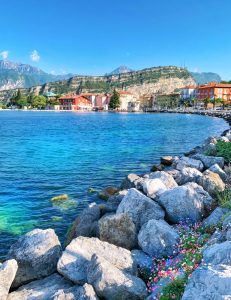 Torbole sul Garda (TN) in primavera.