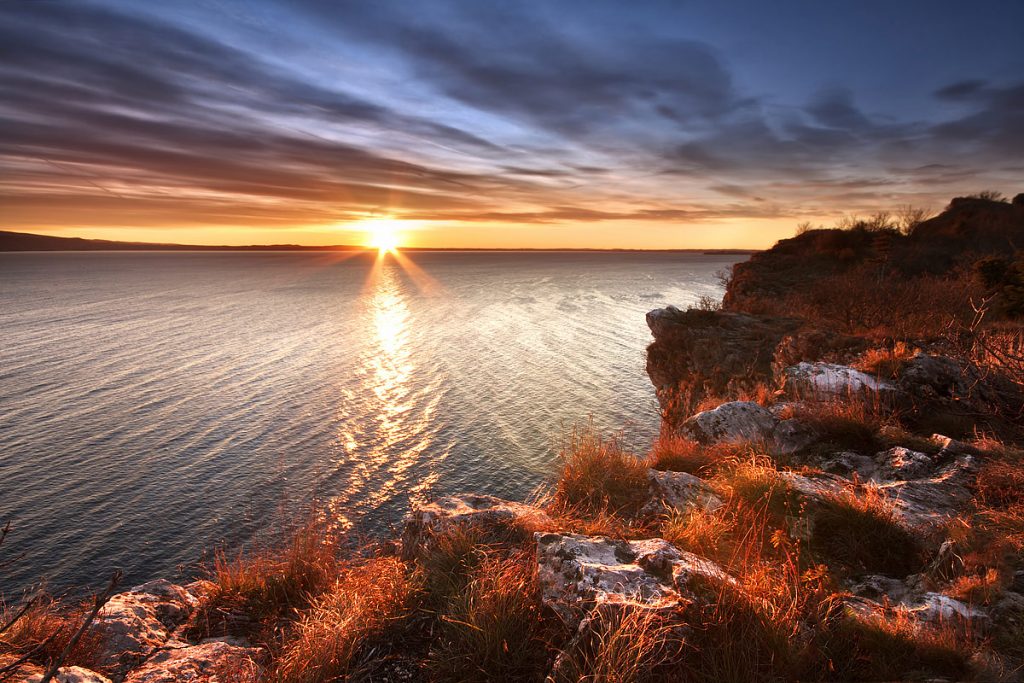 Tramonto sul Lago di Garda