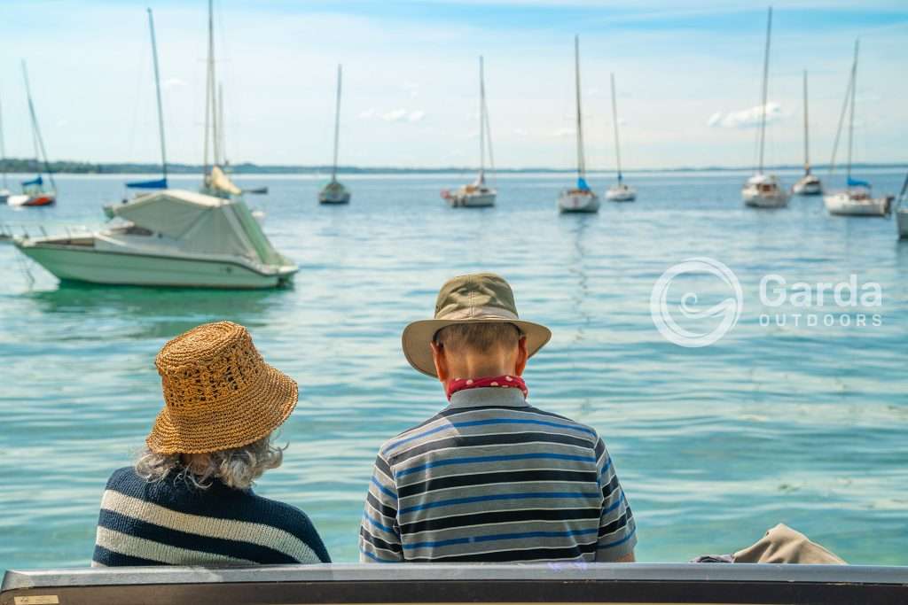 Garda on lake garda