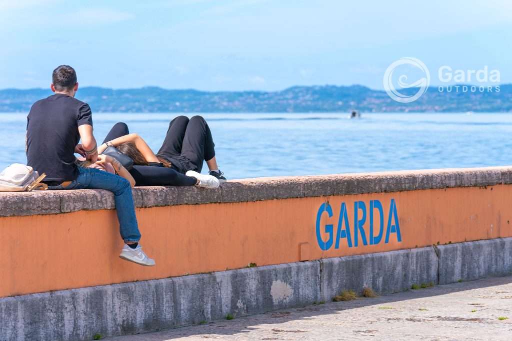 Garda on lake garda