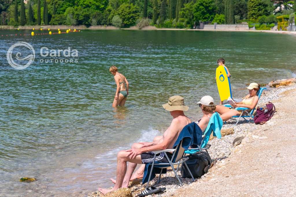 Garda on lake garda