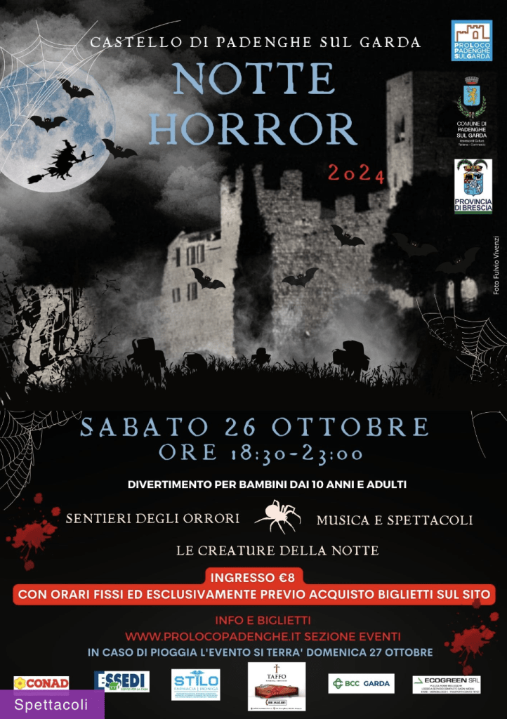 halloween sul lago di garda